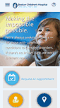 Mobile Screenshot of childrenshospital.org